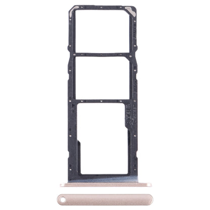 For Honor X10 Lite SIM + SIM + Micro SD Card Tray (Gold) - Card Tray by buy2fix | Online Shopping UK | buy2fix