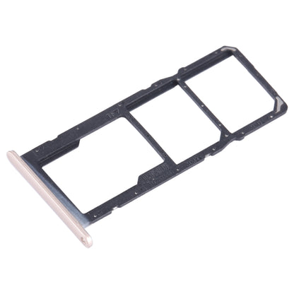 For Honor X10 Lite SIM + SIM + Micro SD Card Tray (Gold) - Card Tray by buy2fix | Online Shopping UK | buy2fix