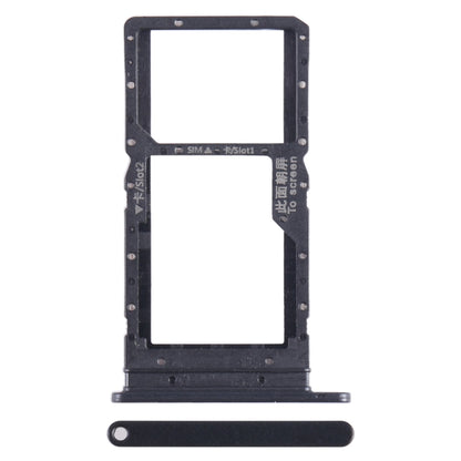 For Honor Play 5T SIM + SIM Card Tray (Black) - Card Tray by buy2fix | Online Shopping UK | buy2fix