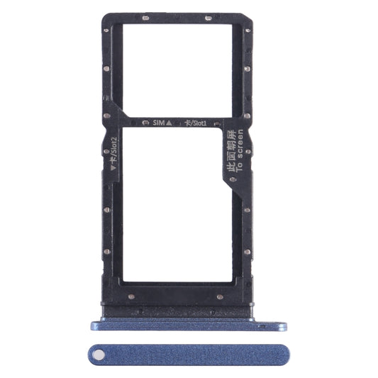 For Honor Play 5T SIM + SIM Card Tray (Blue) - Card Tray by buy2fix | Online Shopping UK | buy2fix