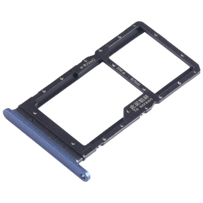 For Honor Play 5T SIM + SIM Card Tray (Blue) - Card Tray by buy2fix | Online Shopping UK | buy2fix