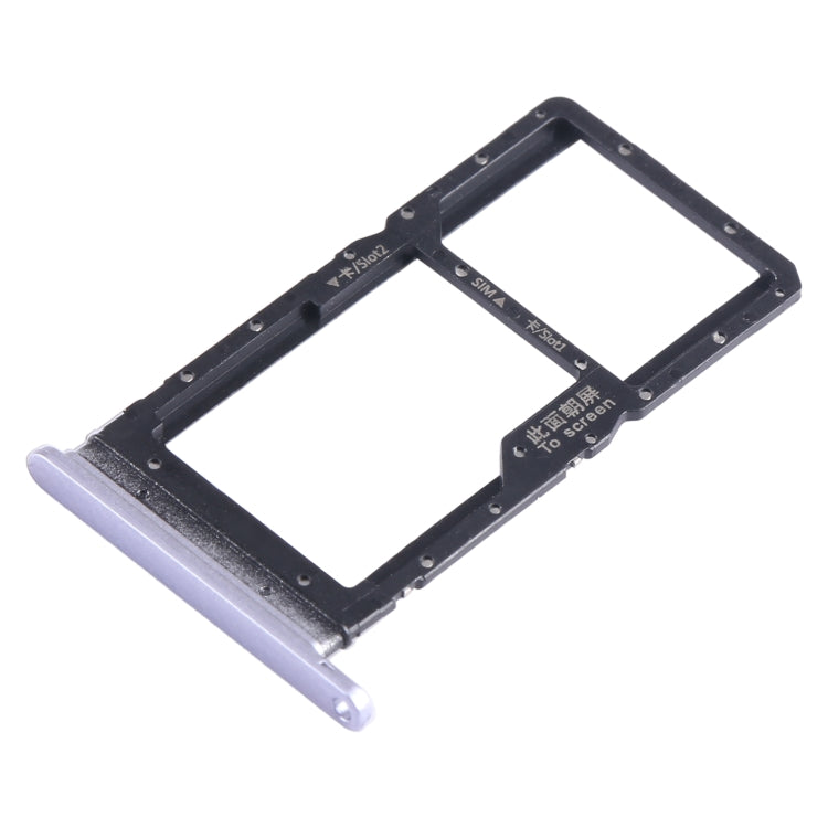 For Honor Play 5T SIM + SIM Card Tray (Purple) - Card Tray by buy2fix | Online Shopping UK | buy2fix