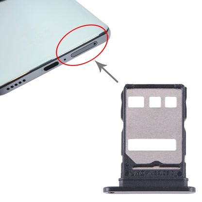 For Honor X9a SIM Card Tray (Black) - Card Tray by buy2fix | Online Shopping UK | buy2fix