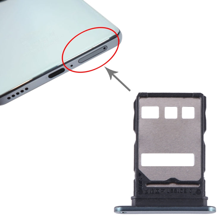 For Honor X9a SIM Card Tray (Green) - Card Tray by buy2fix | Online Shopping UK | buy2fix
