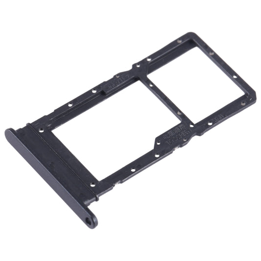 For Honor X7a SIM + SIM / Micro SD Card Tray (Black) - Card Tray by buy2fix | Online Shopping UK | buy2fix