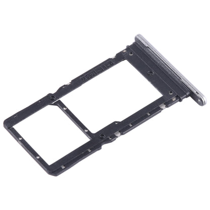 For Honor X7a SIM + SIM / Micro SD Card Tray (Silver) - Card Tray by buy2fix | Online Shopping UK | buy2fix