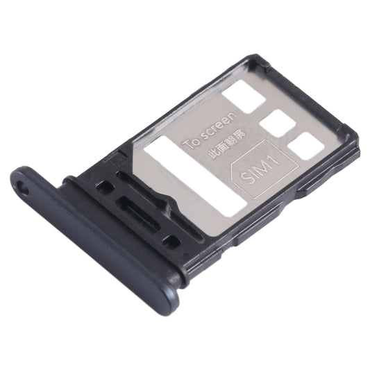 For Honor 80 Pro Flat SIM + SIM Card Tray (Black) - Card Tray by buy2fix | Online Shopping UK | buy2fix