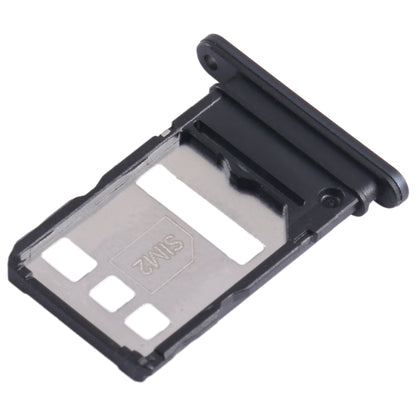 For Honor 80 Pro Flat SIM + SIM Card Tray (Black) - Card Tray by buy2fix | Online Shopping UK | buy2fix