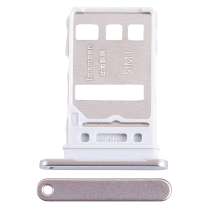 For Honor 80 Pro Flat SIM + SIM Card Tray (Silver) - Card Tray by buy2fix | Online Shopping UK | buy2fix