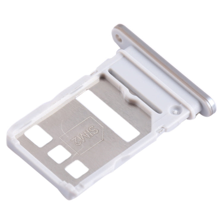 For Honor 80 Pro Flat SIM + SIM Card Tray (Silver) - Card Tray by buy2fix | Online Shopping UK | buy2fix