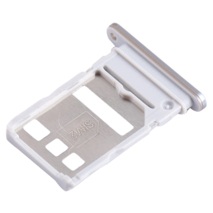 For Honor 80 Pro Flat SIM + SIM Card Tray (Silver) - Card Tray by buy2fix | Online Shopping UK | buy2fix