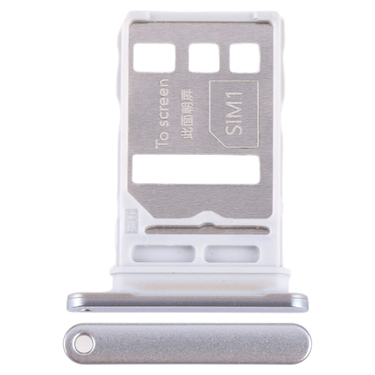 For Honor 80 GT SIM + SIM Card Tray (Silver) - Card Tray by buy2fix | Online Shopping UK | buy2fix