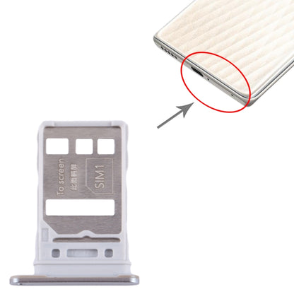 For Honor 80 Pro SIM + SIM Card Tray (Gold) - Card Tray by buy2fix | Online Shopping UK | buy2fix