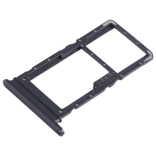 For Honor Play6C SIM + SIM / Micro SD Card Tray (Black) - Card Tray by buy2fix | Online Shopping UK | buy2fix