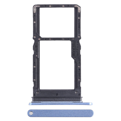 For Honor Play6C SIM + SIM / Micro SD Card Tray (Blue) - Card Tray by buy2fix | Online Shopping UK | buy2fix