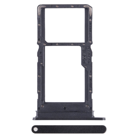For Honor X6 SIM + SIM / Micro SD Card Tray (Black) - Card Tray by buy2fix | Online Shopping UK | buy2fix