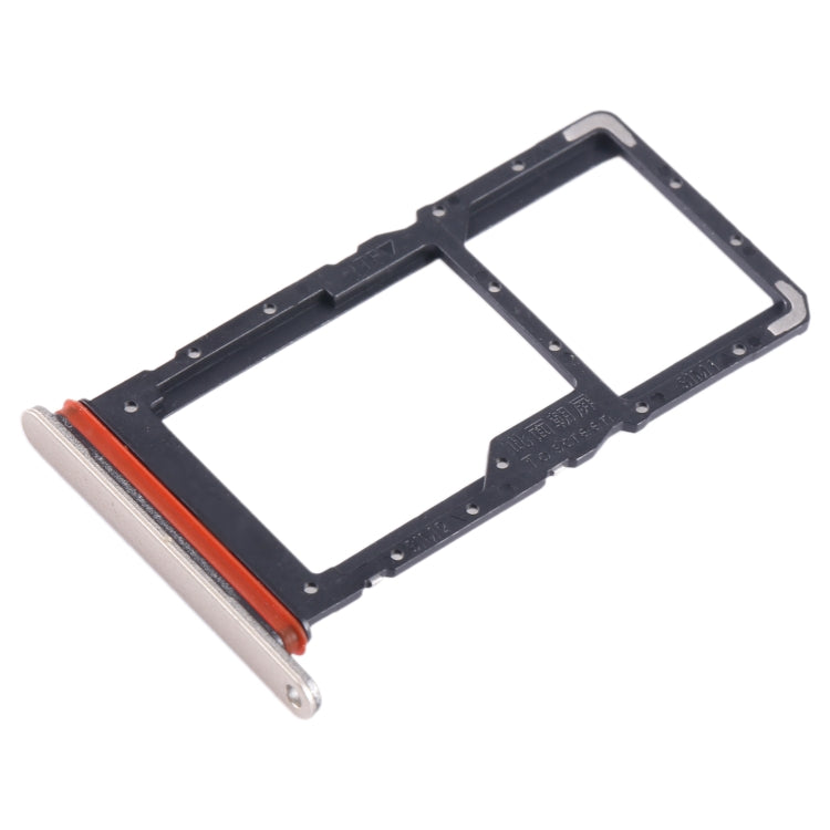 For Honor X6 SIM + SIM / Micro SD Card Tray (Gold) - Card Tray by buy2fix | Online Shopping UK | buy2fix