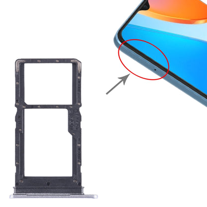 For Honor X6 SIM + SIM / Micro SD Card Tray (Purple) - Card Tray by buy2fix | Online Shopping UK | buy2fix
