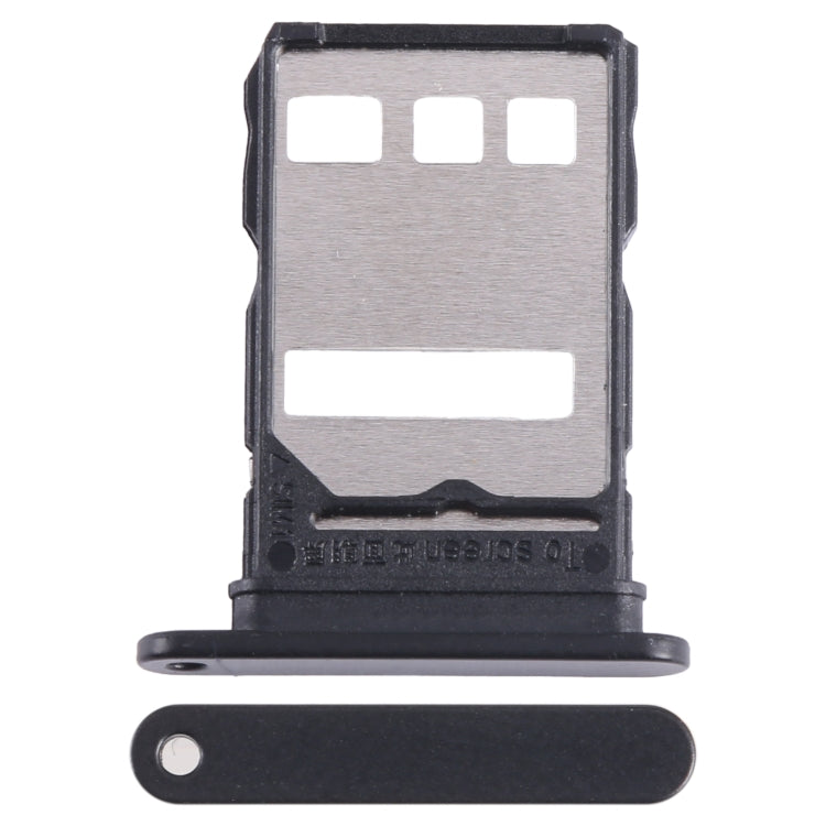 For Honor X40 SIM Card Tray (Black) - Card Tray by buy2fix | Online Shopping UK | buy2fix