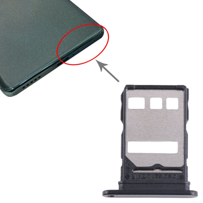 For Honor X40 SIM Card Tray (Black) - Card Tray by buy2fix | Online Shopping UK | buy2fix