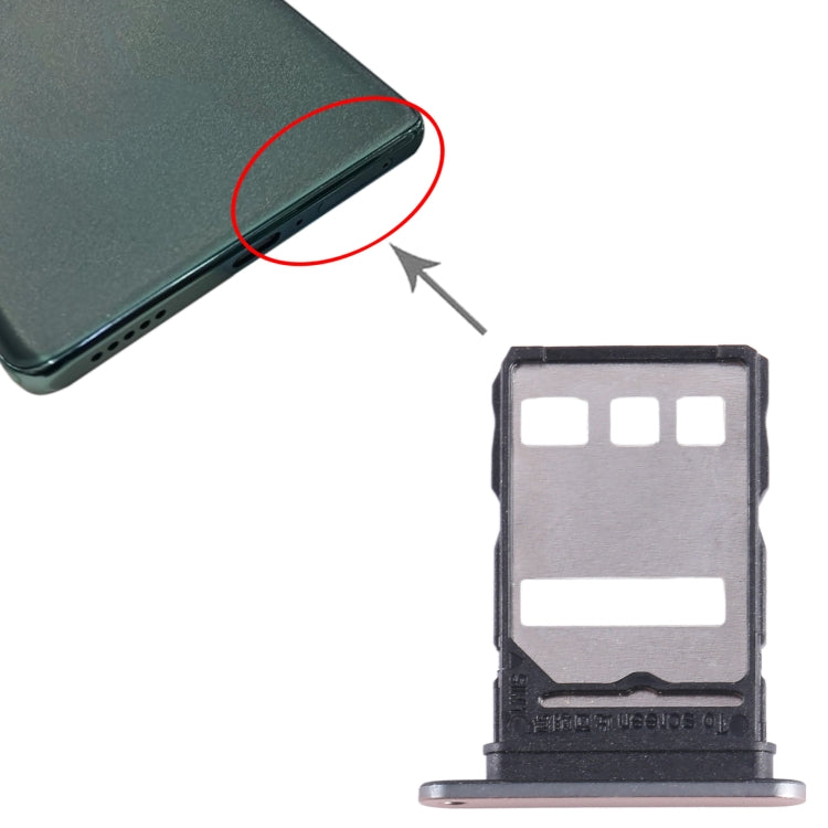 For Honor X40 SIM Card Tray (Gold) - Card Tray by buy2fix | Online Shopping UK | buy2fix