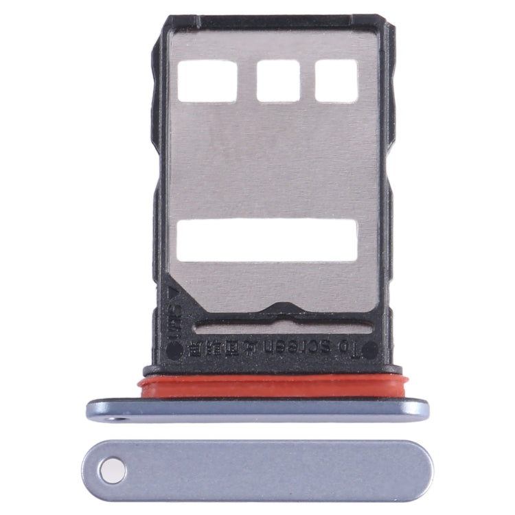 For Honor X40 SIM Card Tray (Silver) - Card Tray by buy2fix | Online Shopping UK | buy2fix
