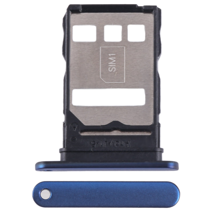 For Honor X9 SIM Card Tray (Blue) - Card Tray by buy2fix | Online Shopping UK | buy2fix