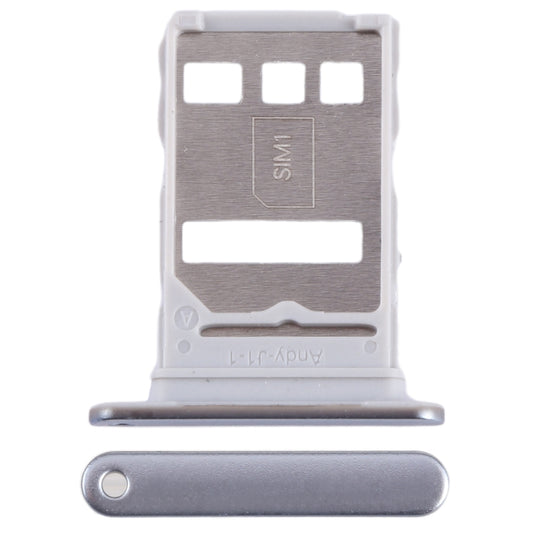 For Honor X9 SIM Card Tray (Silver) - Card Tray by buy2fix | Online Shopping UK | buy2fix