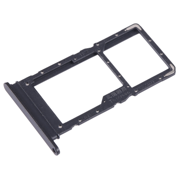 For Honor X8 5G SIM + SIM / Micro SD Card Tray (Black) - Card Tray by buy2fix | Online Shopping UK | buy2fix