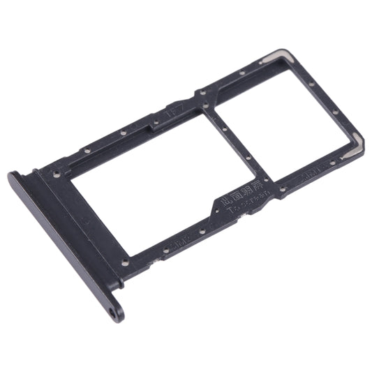 For Honor X8 5G SIM + SIM / Micro SD Card Tray (Black) - Card Tray by buy2fix | Online Shopping UK | buy2fix