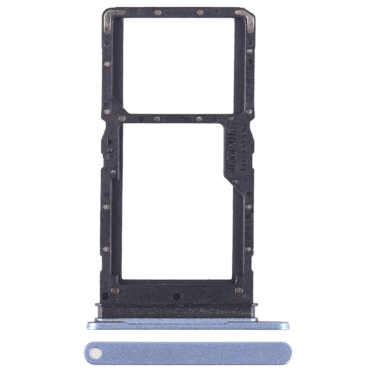For Honor X8 5G SIM + SIM / Micro SD Card Tray (Blue) - Card Tray by buy2fix | Online Shopping UK | buy2fix