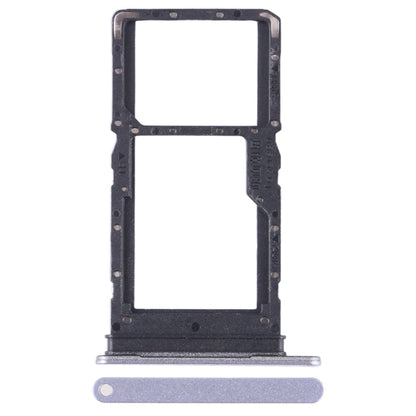 For Honor X8 5G SIM + SIM / Micro SD Card Tray (Purple) - Card Tray by buy2fix | Online Shopping UK | buy2fix