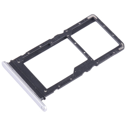 For Honor X8 5G SIM + SIM / Micro SD Card Tray (Silver) - Card Tray by buy2fix | Online Shopping UK | buy2fix
