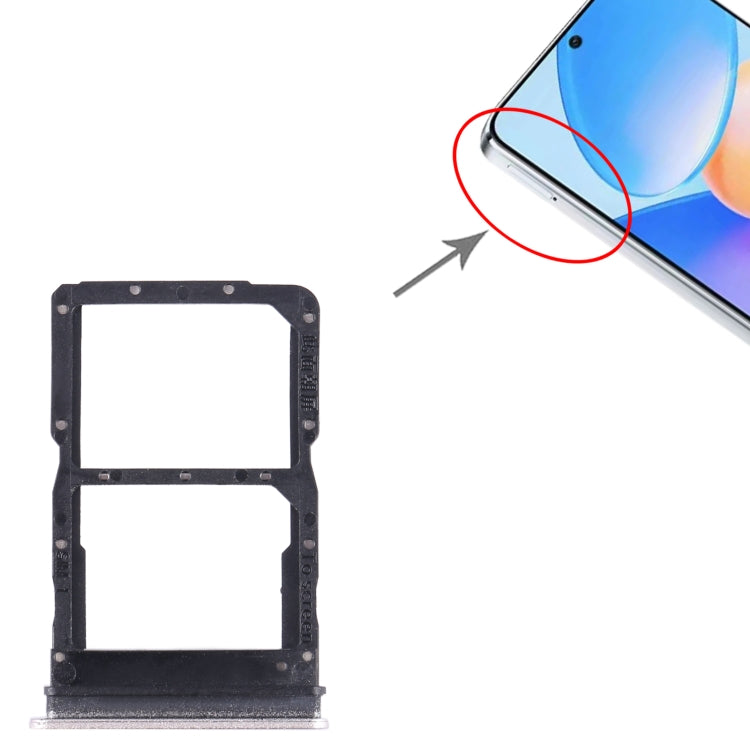 For Honor X40i SIM + SIM Card Tray (Aurora) - Card Tray by buy2fix | Online Shopping UK | buy2fix