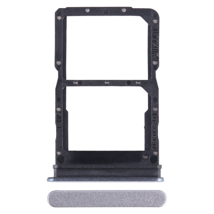 For Honor X40i SIM + SIM Card Tray (Silver) - Card Tray by buy2fix | Online Shopping UK | buy2fix