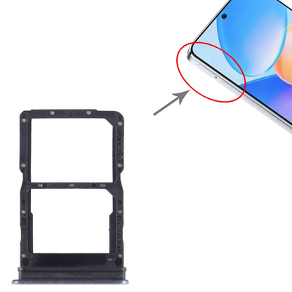 For Honor X40i SIM + SIM Card Tray (Silver) - Card Tray by buy2fix | Online Shopping UK | buy2fix
