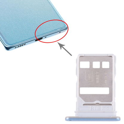 For Honor 70 Pro+ SIM + SIM Card Tray (Blue) - Card Tray by buy2fix | Online Shopping UK | buy2fix