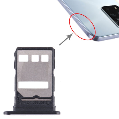 For Honor Play 50 Plus SIM Card Tray (Black) - Card Tray by buy2fix | Online Shopping UK | buy2fix