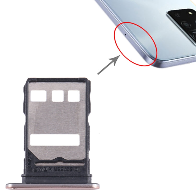 For Honor Play 50 Plus SIM Card Tray (Gold) - Card Tray by buy2fix | Online Shopping UK | buy2fix
