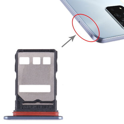 For Honor Play 50 Plus SIM Card Tray (Blue) - Card Tray by buy2fix | Online Shopping UK | buy2fix