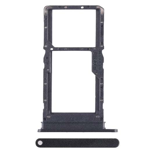 For Honor X5 SIM + SIM / Micro SD Card Tray (Black) - Card Tray by buy2fix | Online Shopping UK | buy2fix
