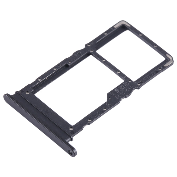 For Honor X5 SIM + SIM / Micro SD Card Tray (Black) - Card Tray by buy2fix | Online Shopping UK | buy2fix