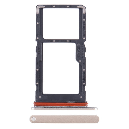 For Honor X5 SIM + SIM / Micro SD Card Tray (Gold) - Card Tray by buy2fix | Online Shopping UK | buy2fix