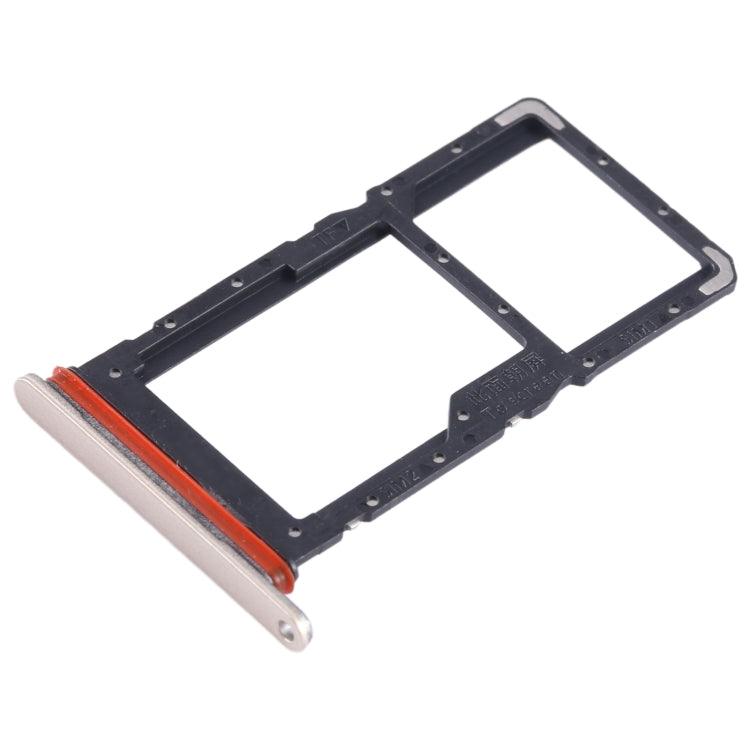 For Honor X5 SIM + SIM / Micro SD Card Tray (Gold) - Card Tray by buy2fix | Online Shopping UK | buy2fix