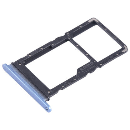 For Honor X5 SIM + SIM / Micro SD Card Tray (Blue) - Card Tray by buy2fix | Online Shopping UK | buy2fix