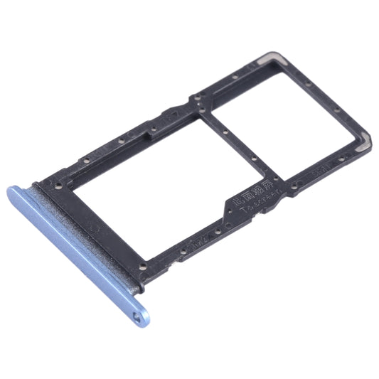 For Honor X5 SIM + SIM / Micro SD Card Tray (Blue) - Card Tray by buy2fix | Online Shopping UK | buy2fix
