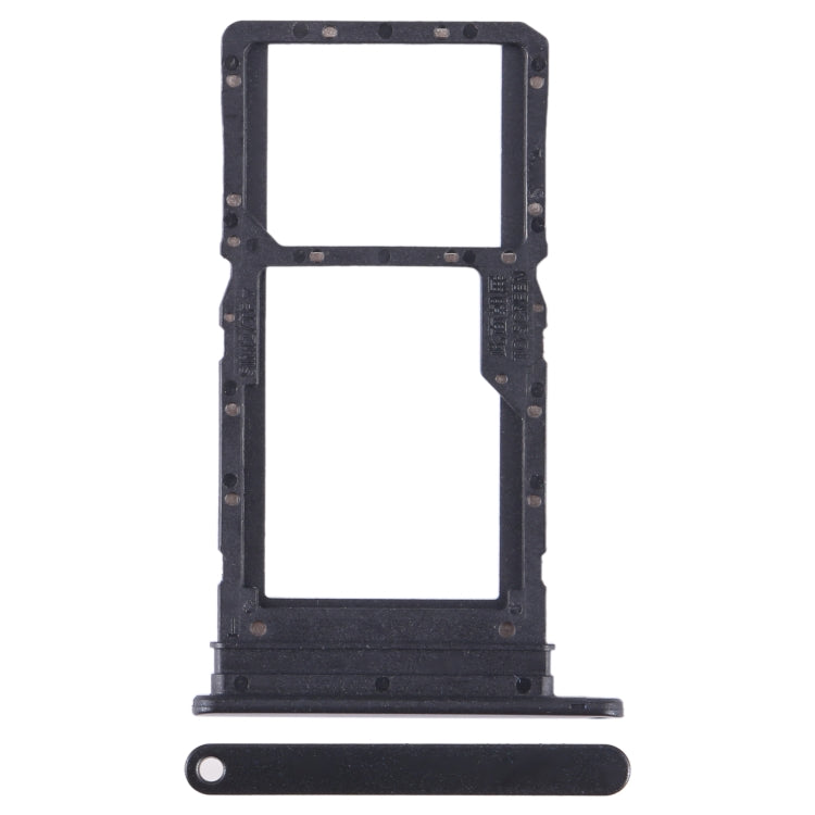 For Honor X7 SIM + SIM / Micro SD Card Tray (Black) by buy2fix