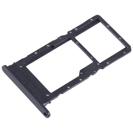 For Honor X7 SIM + SIM / Micro SD Card Tray (Black) - Card Tray by buy2fix | Online Shopping UK | buy2fix