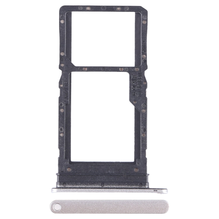 For Honor X7 SIM + SIM / Micro SD Card Tray (Grey) - Card Tray by buy2fix | Online Shopping UK | buy2fix