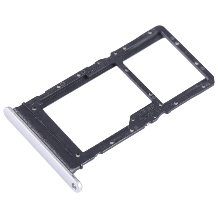 For Honor X7 SIM + SIM / Micro SD Card Tray (Grey) - Card Tray by buy2fix | Online Shopping UK | buy2fix